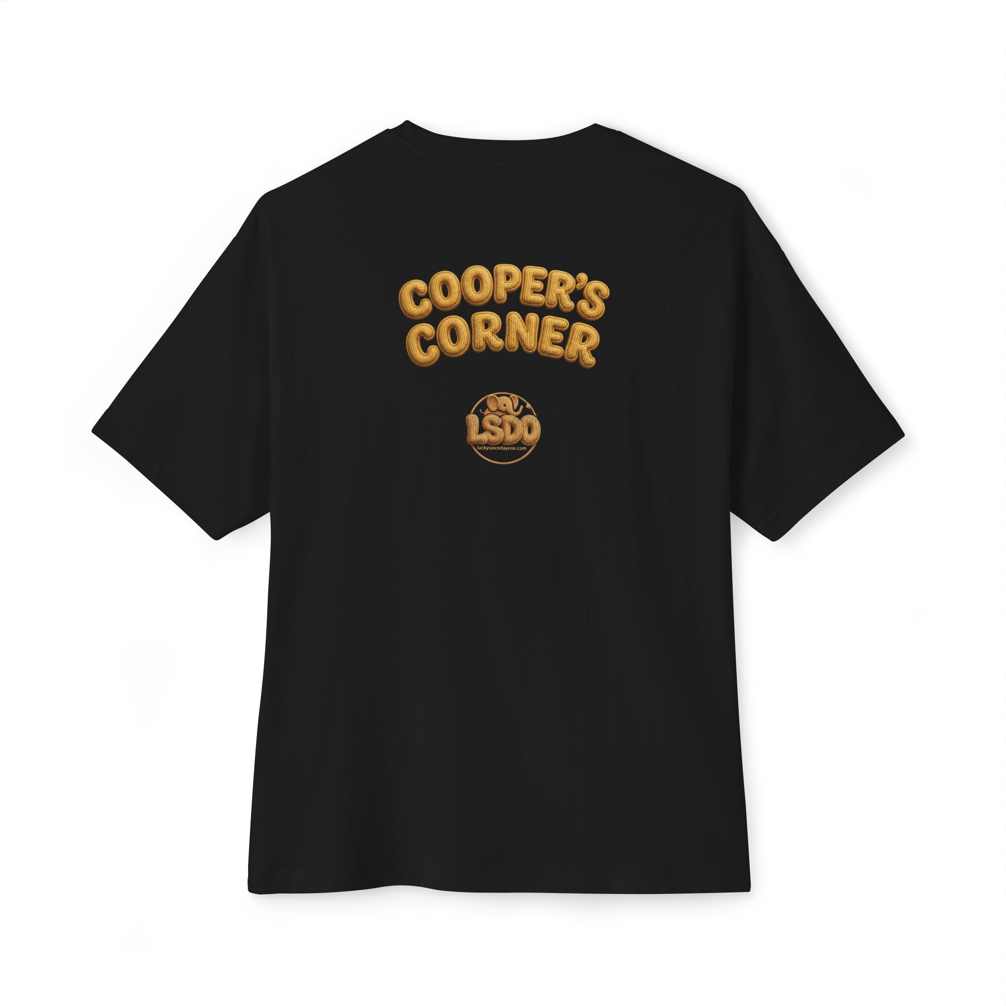 Cooper's Corner & LSDO — Gold Knit Tee
