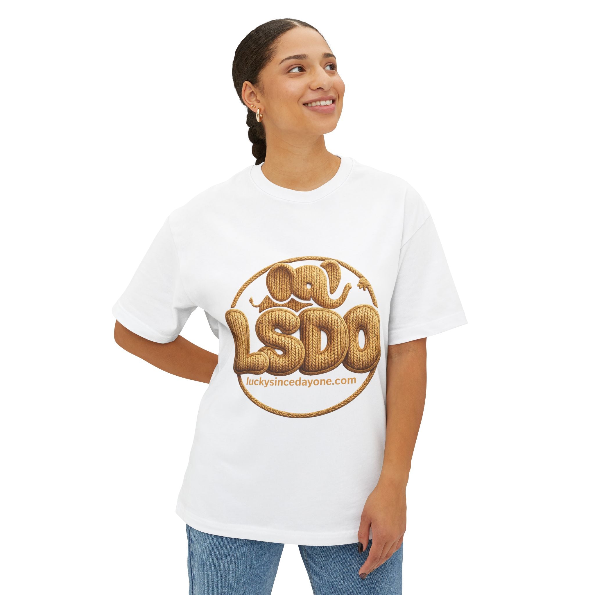 LSDO Tee — Gold Knit