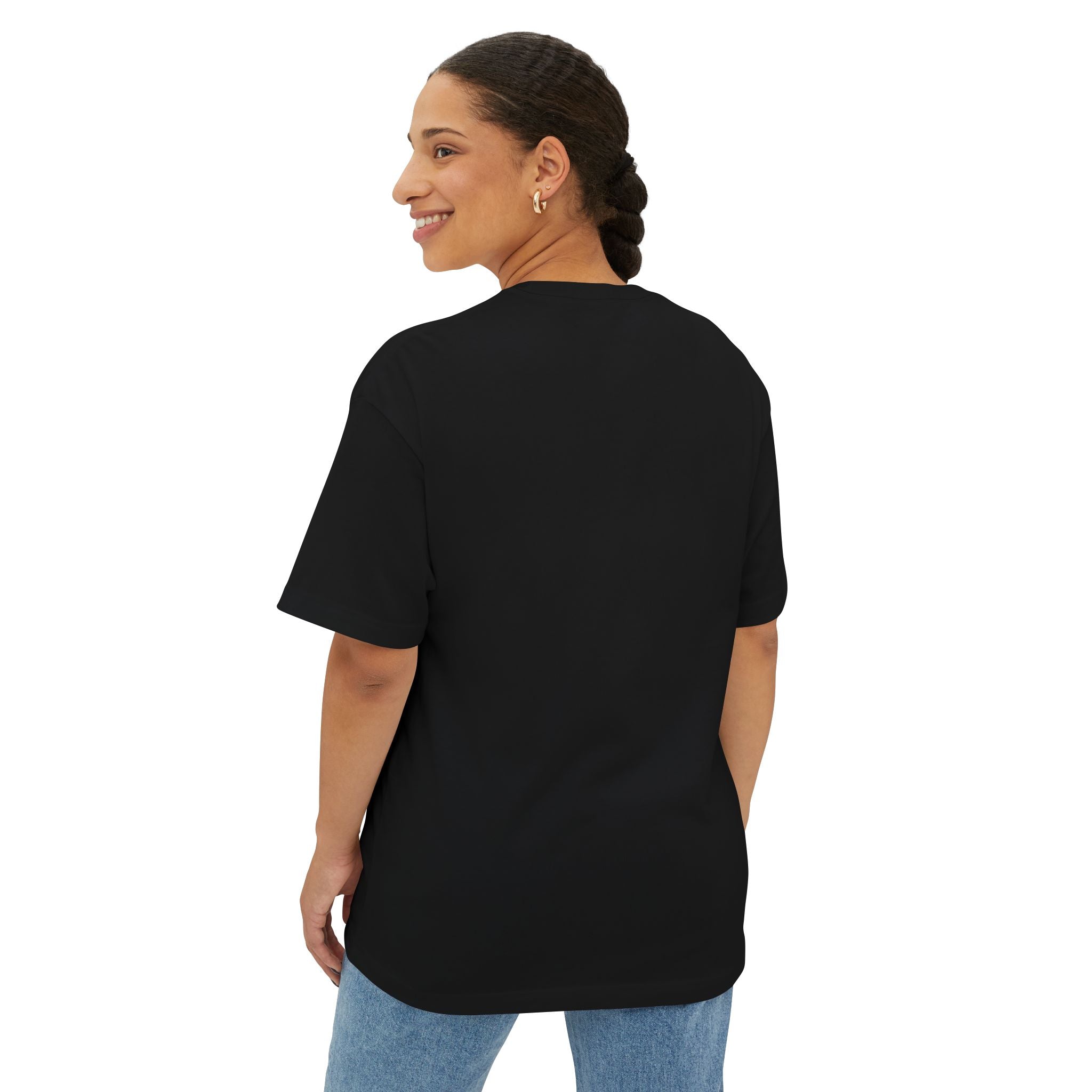 TRUST BUT CAT Oversized Tee