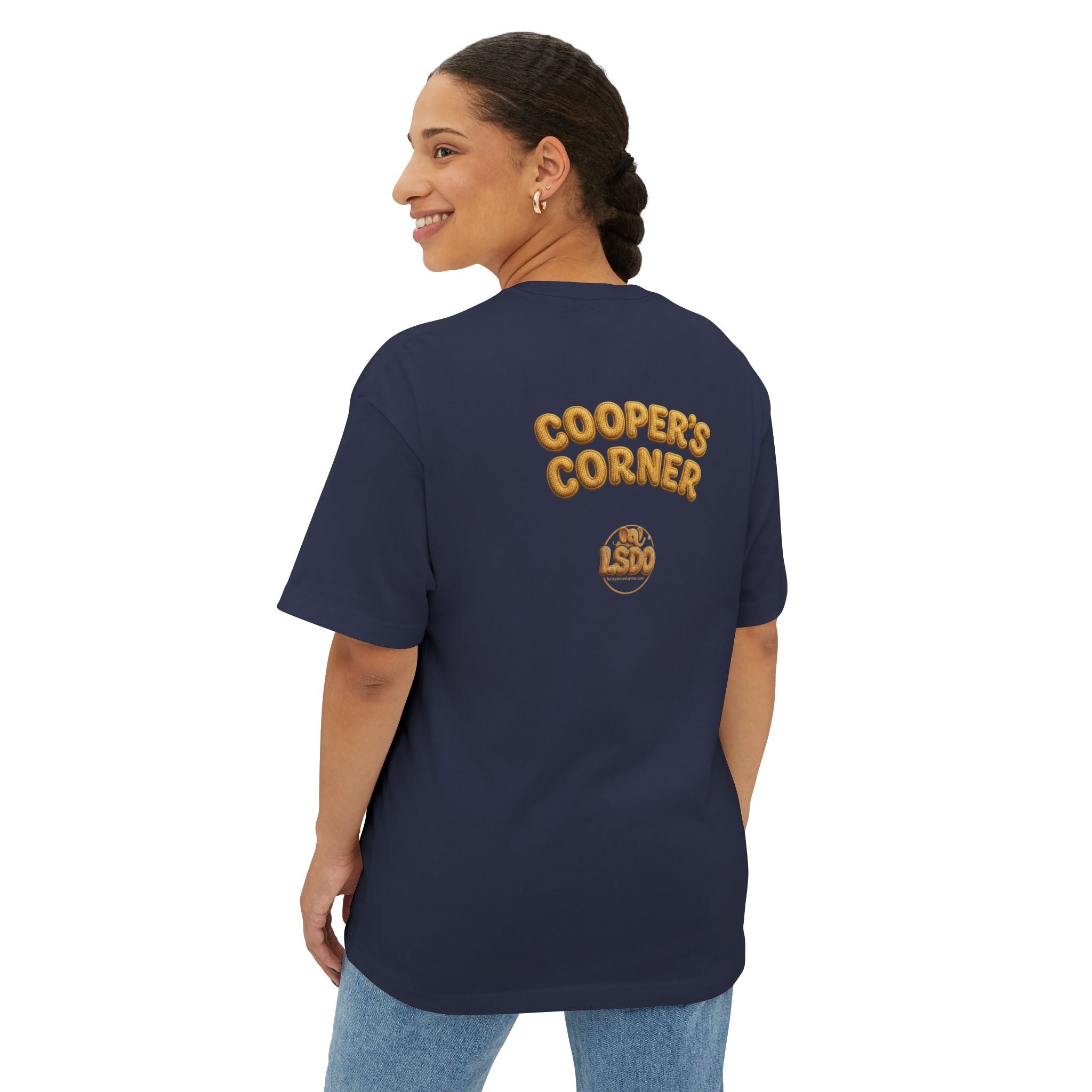 Cooper's Corner & LSDO — Gold Knit Tee