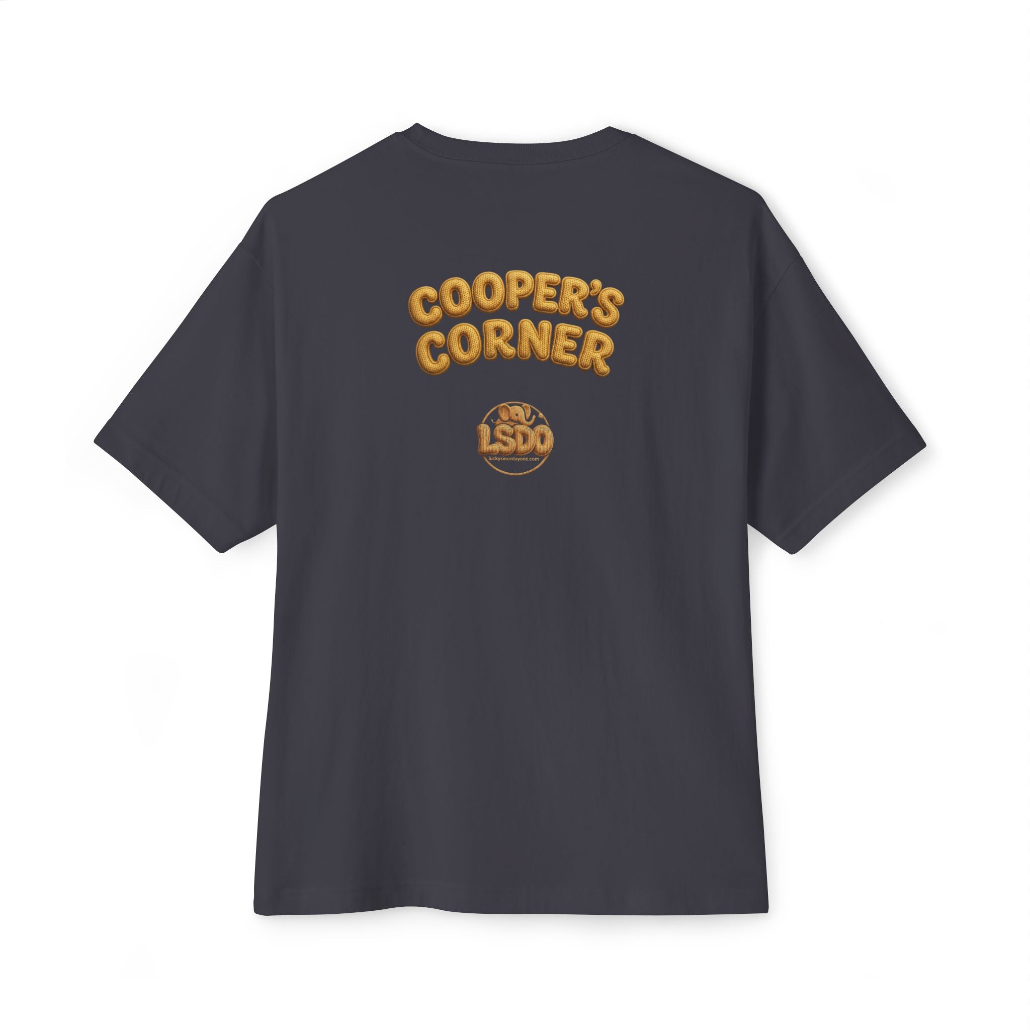 Cooper's Corner & LSDO — Gold Knit Tee