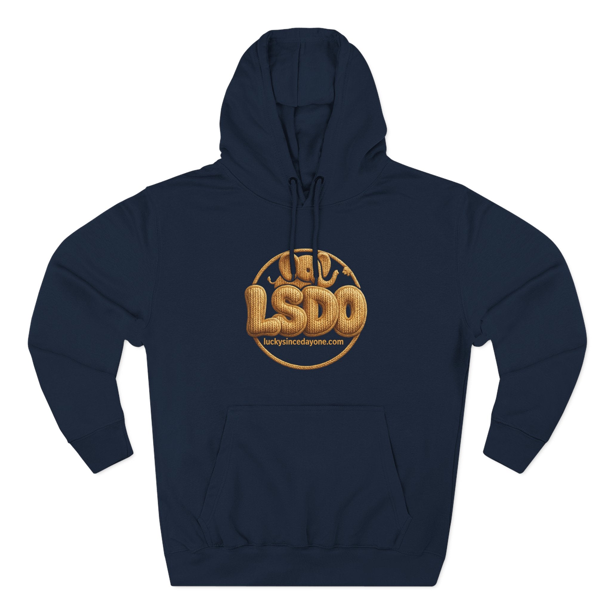 LSDO Hoodie — Gold Knit