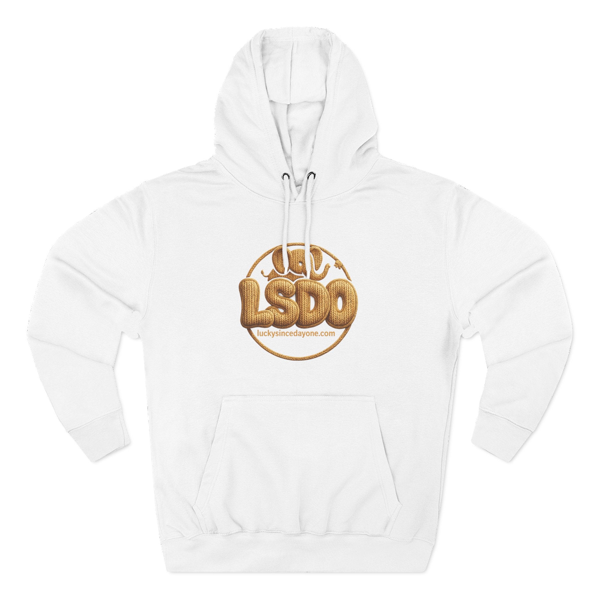 LSDO Hoodie — Gold Knit