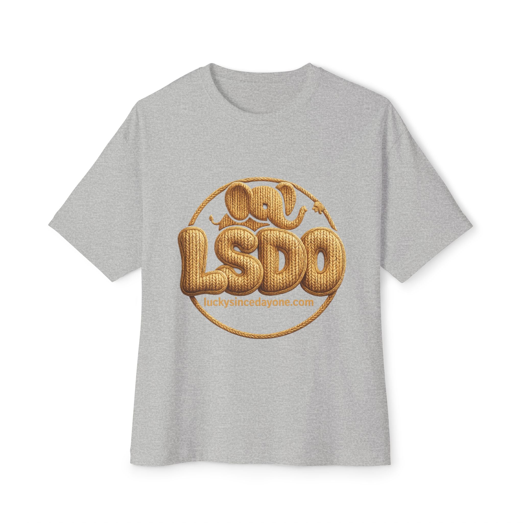 LSDO Tee — Gold Knit