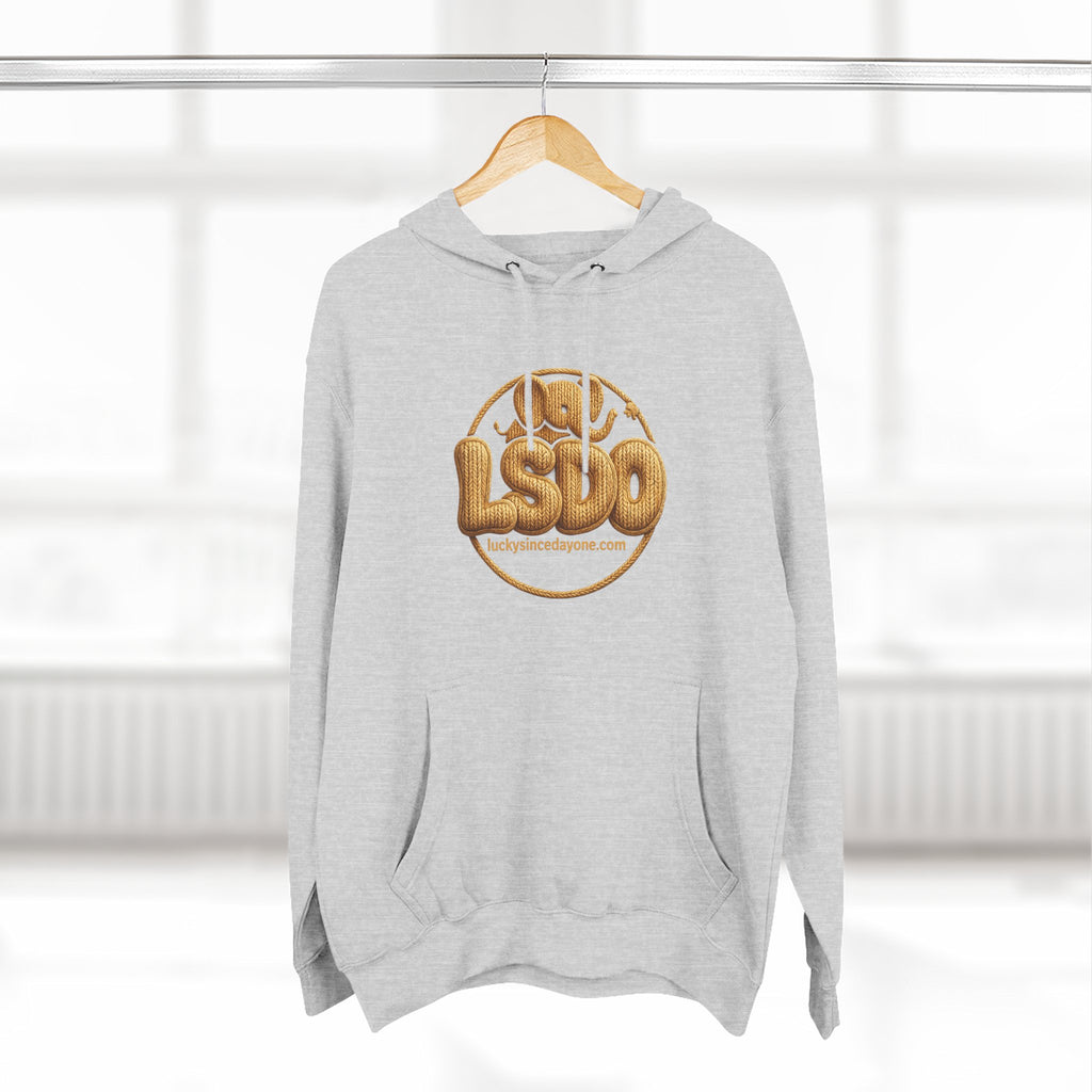 LSDO Hoodie — Gold Knit
