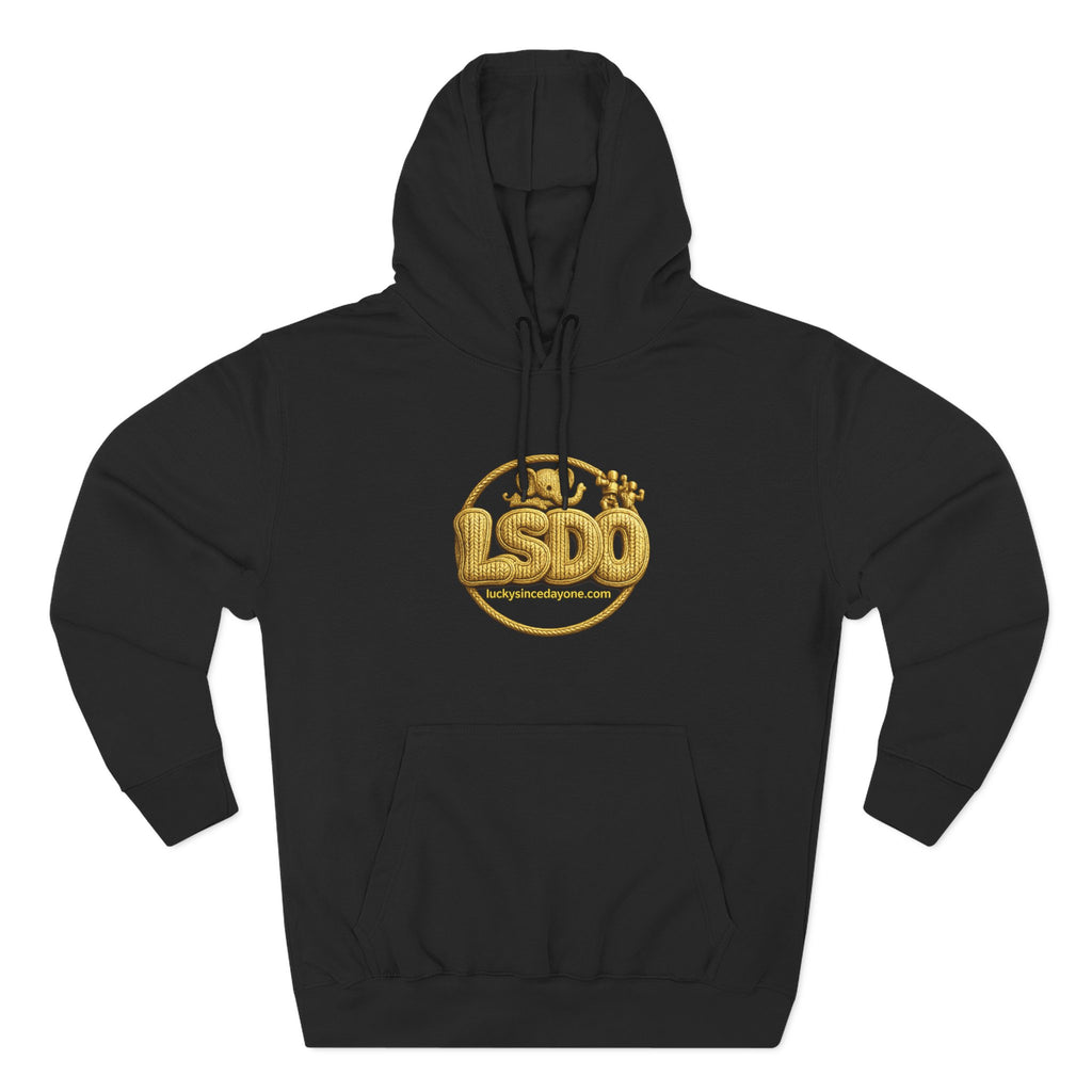 LSDO Hoodie — Gold Knit Crew