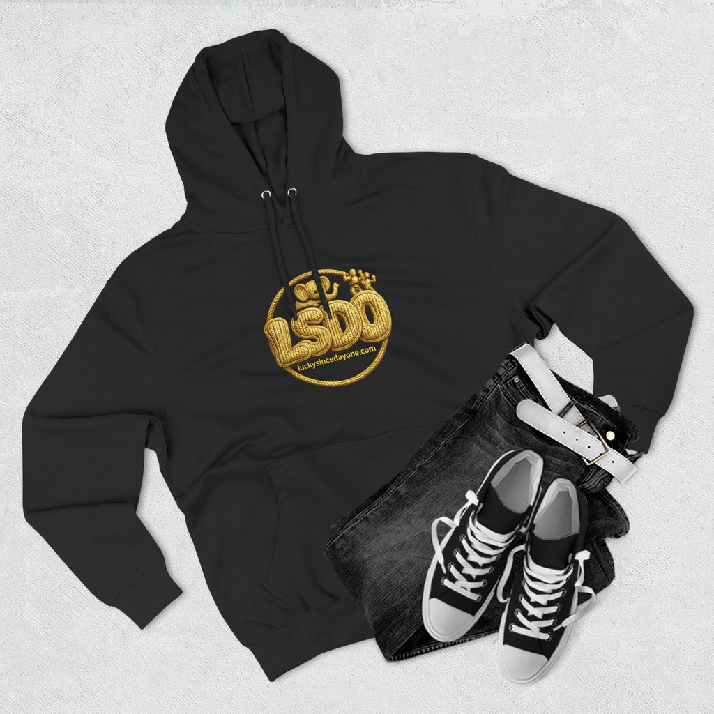 LSDO Hoodie — Gold Knit Crew