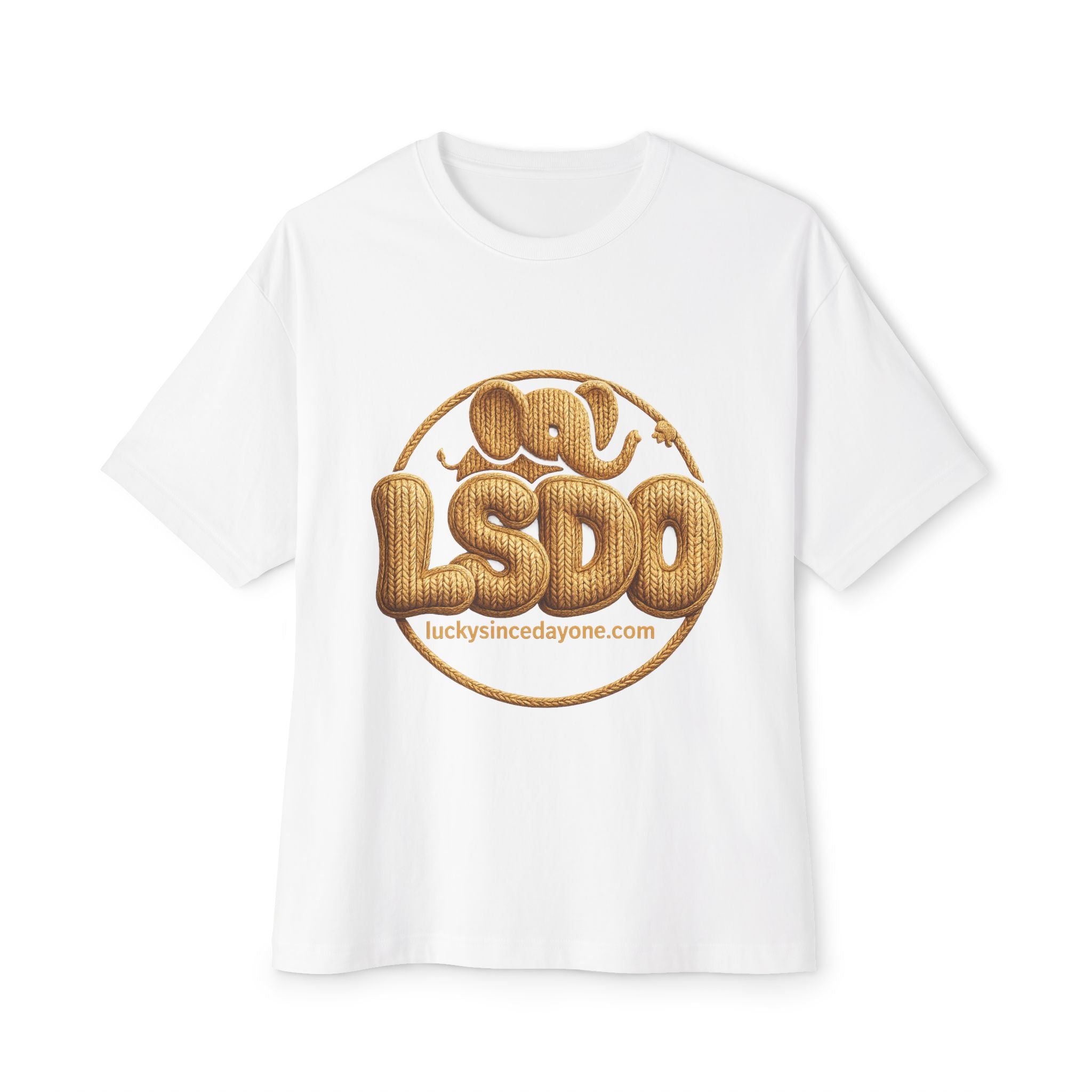 LSDO Tee — Gold Knit