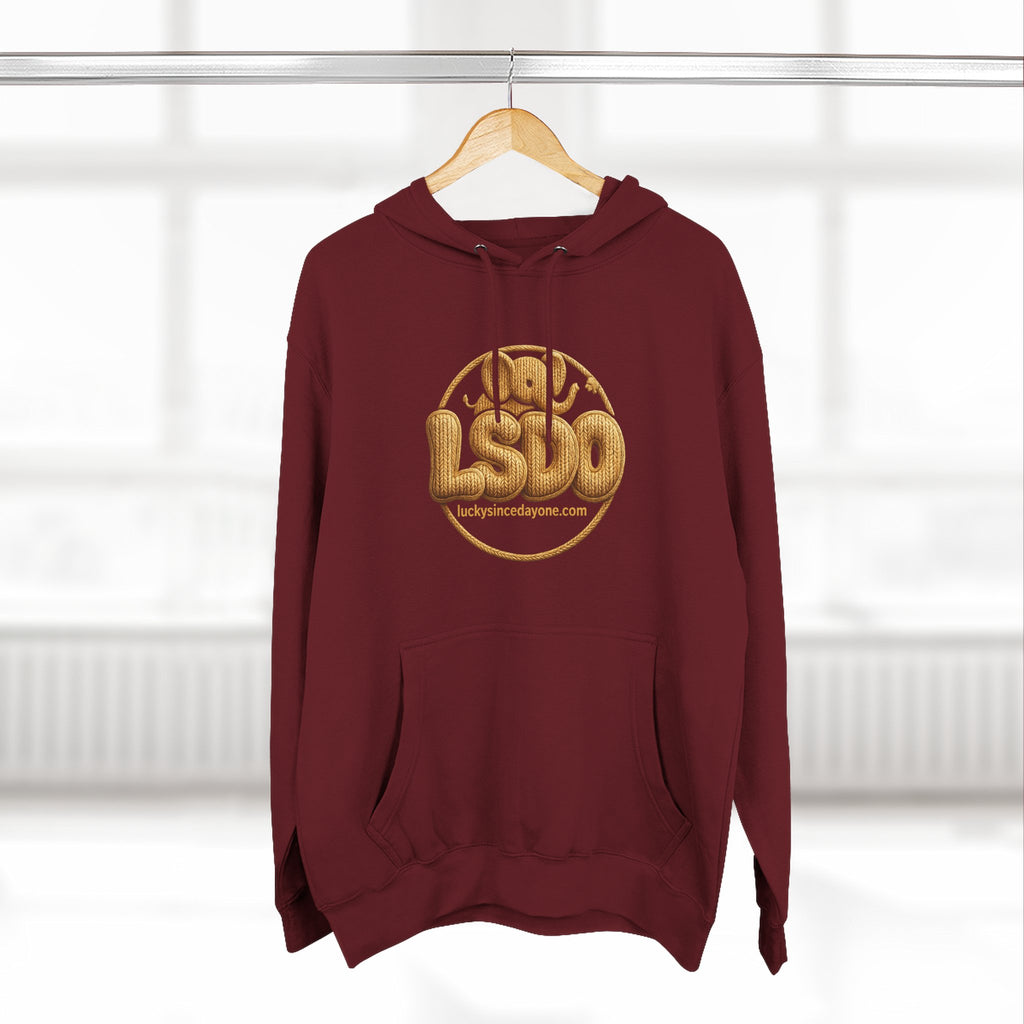 LSDO Hoodie — Gold Knit