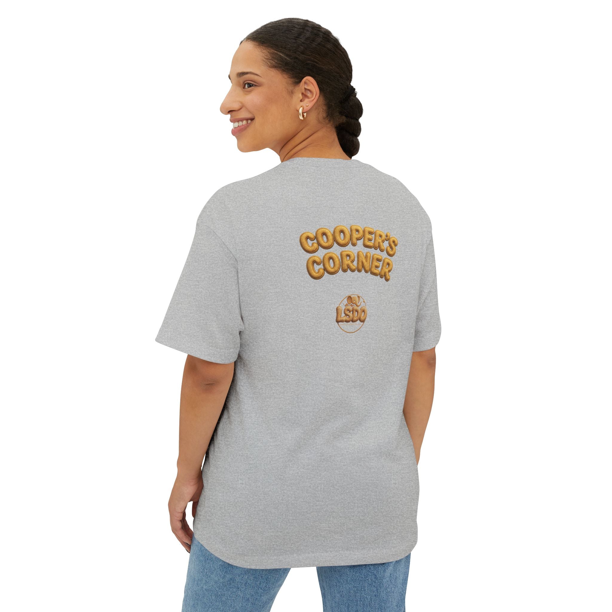 Cooper's Corner & LSDO — Gold Knit Tee
