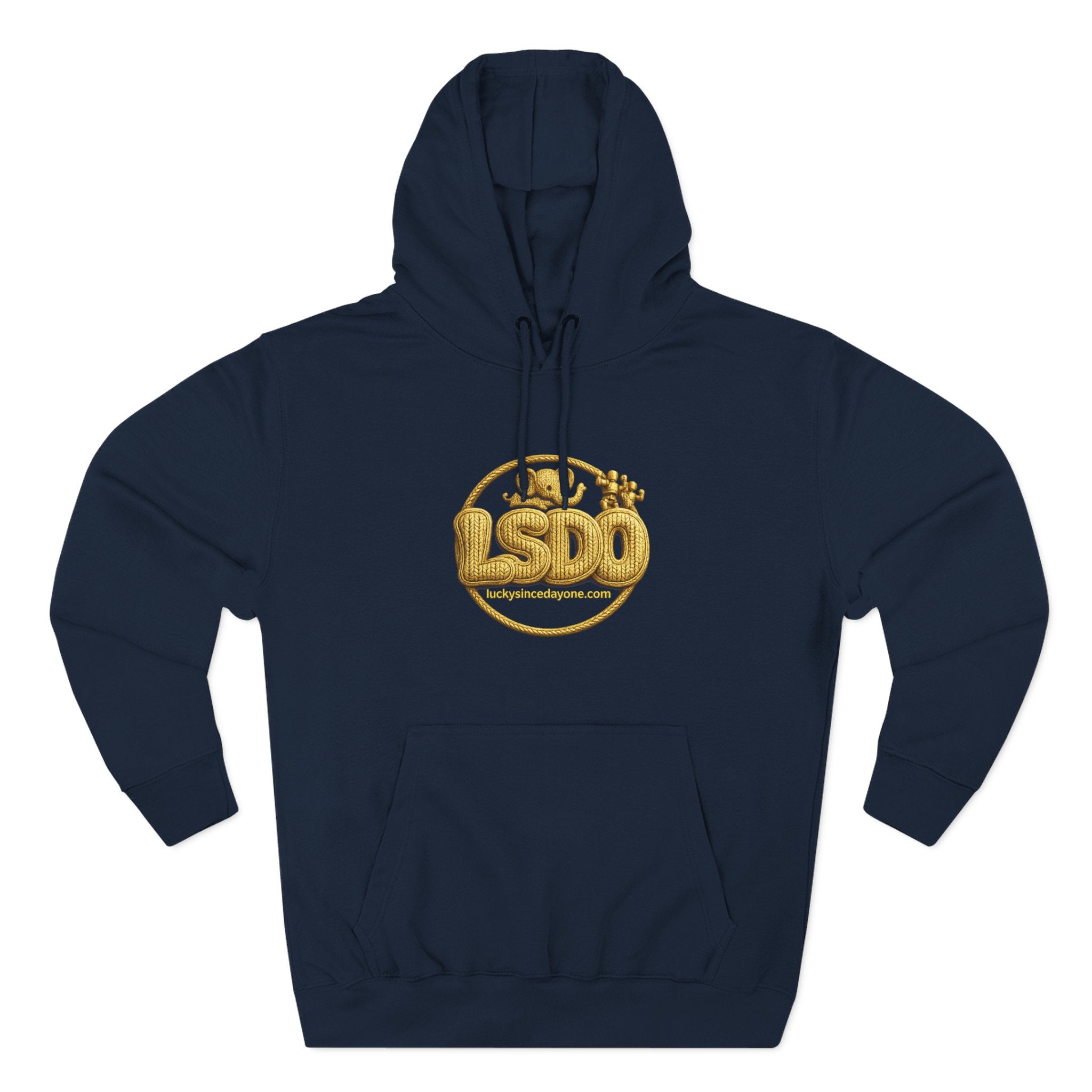 LSDO Hoodie — Gold Knit Crew