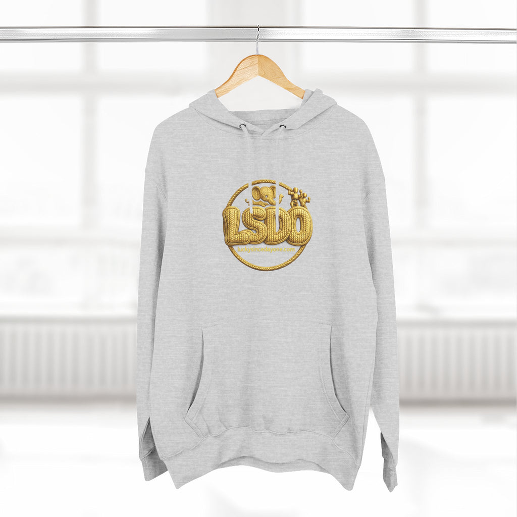 LSDO Hoodie — Gold Knit Crew