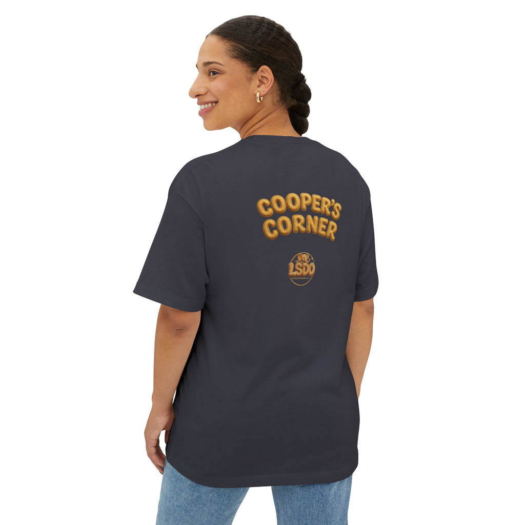 Cooper's Corner & LSDO — Gold Knit Tee