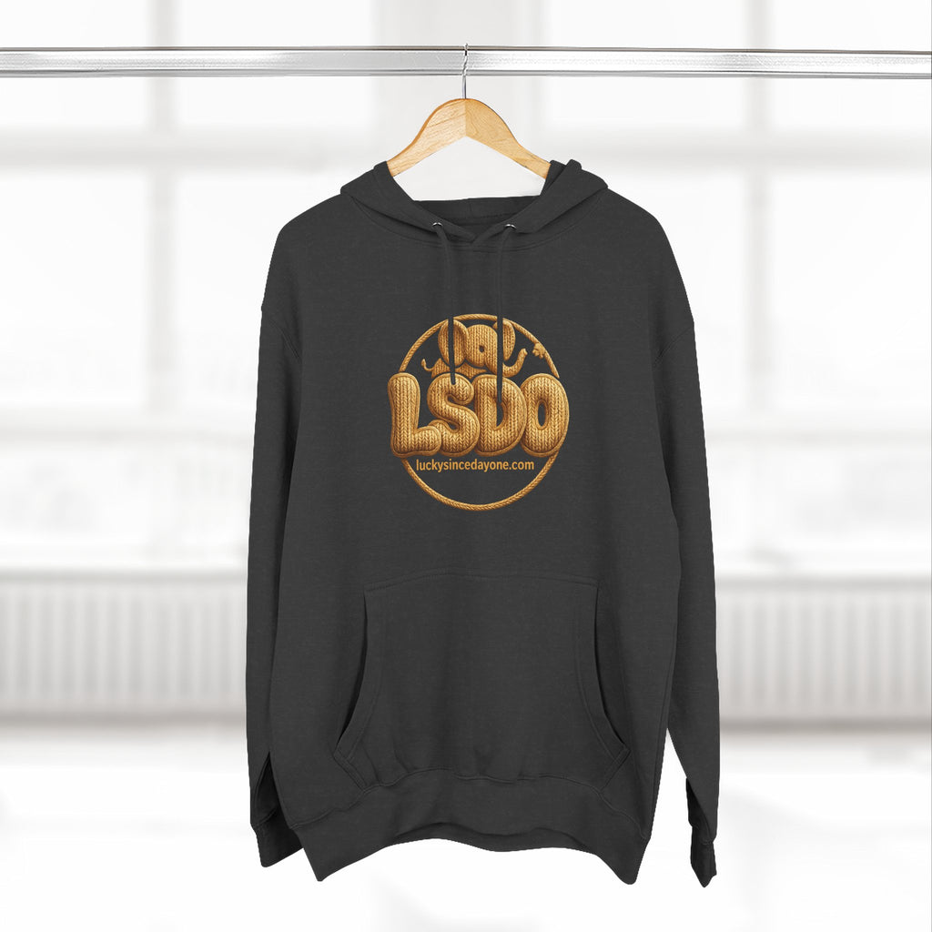 LSDO Hoodie — Gold Knit