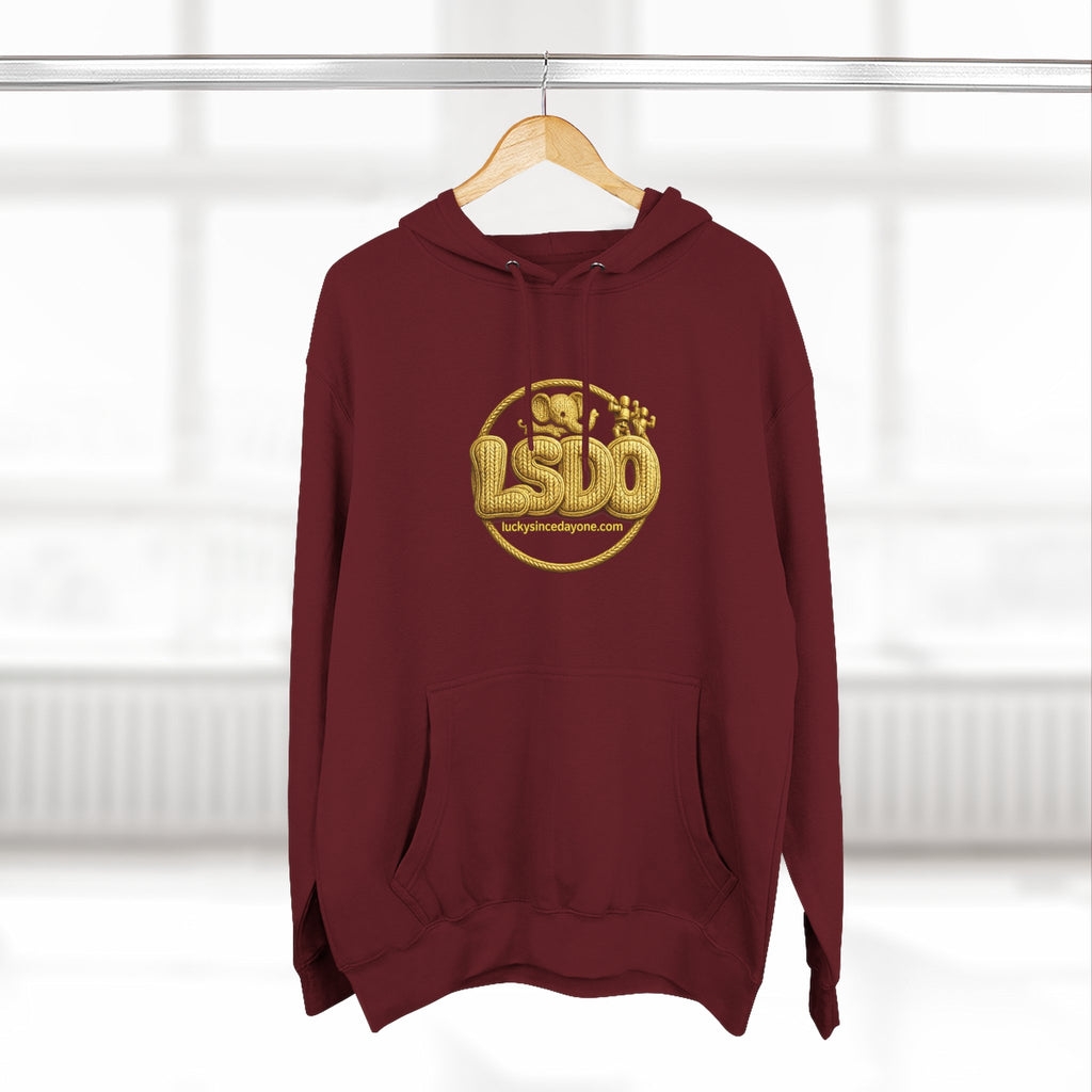 LSDO Hoodie — Gold Knit Crew