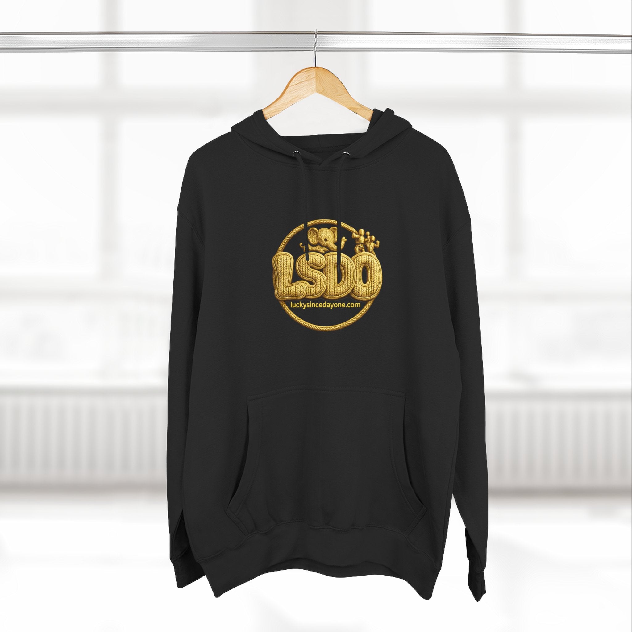 LSDO Hoodie — Gold Knit Crew