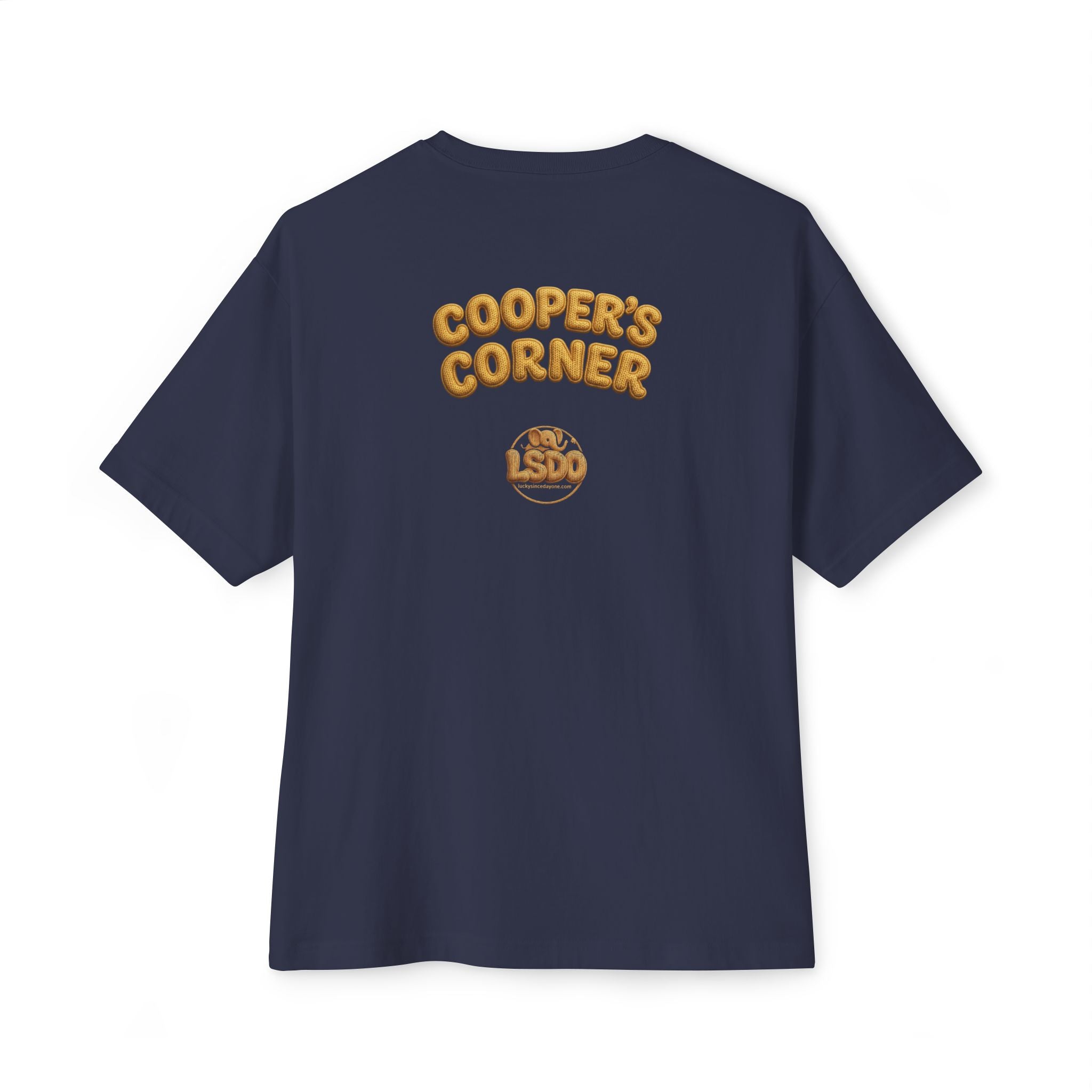 Cooper's Corner & LSDO — Gold Knit Tee
