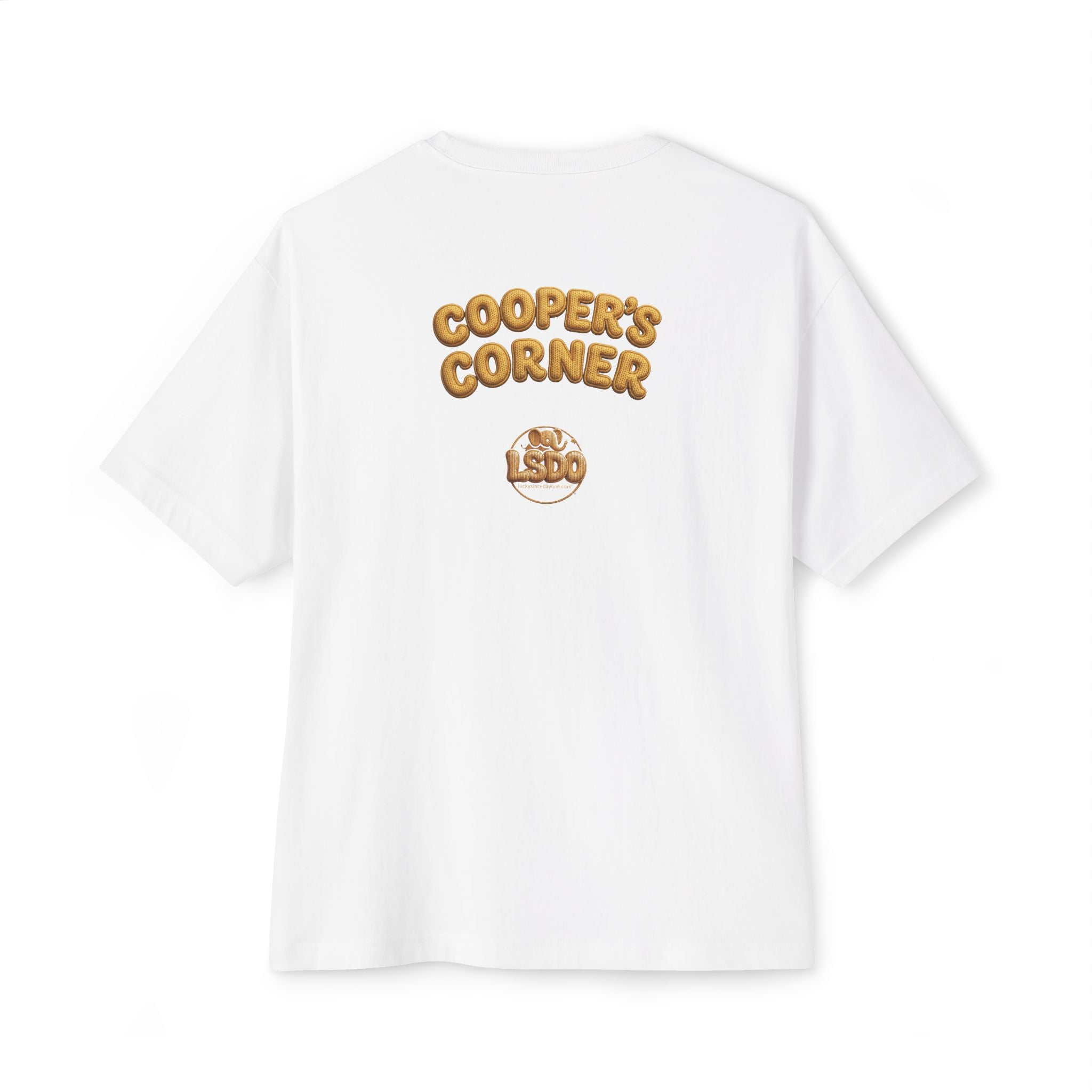 Cooper's Corner & LSDO — Gold Knit Tee