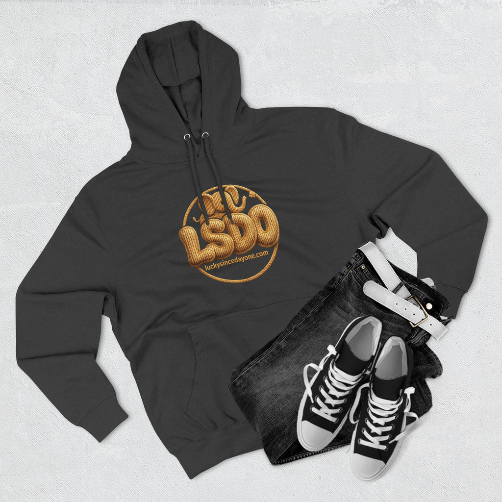 LSDO Hoodie — Gold Knit