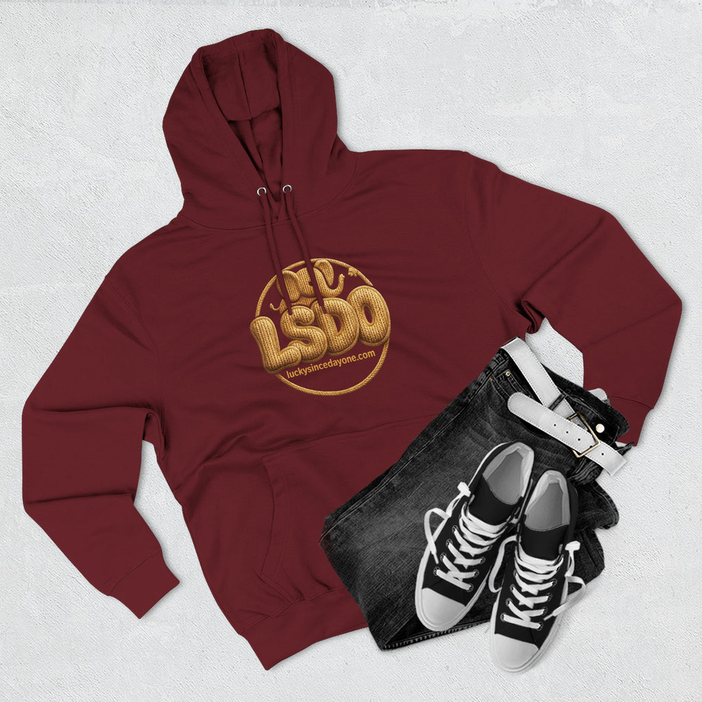 LSDO Hoodie — Gold Knit
