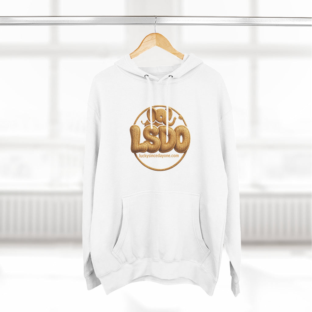 LSDO Hoodie — Gold Knit