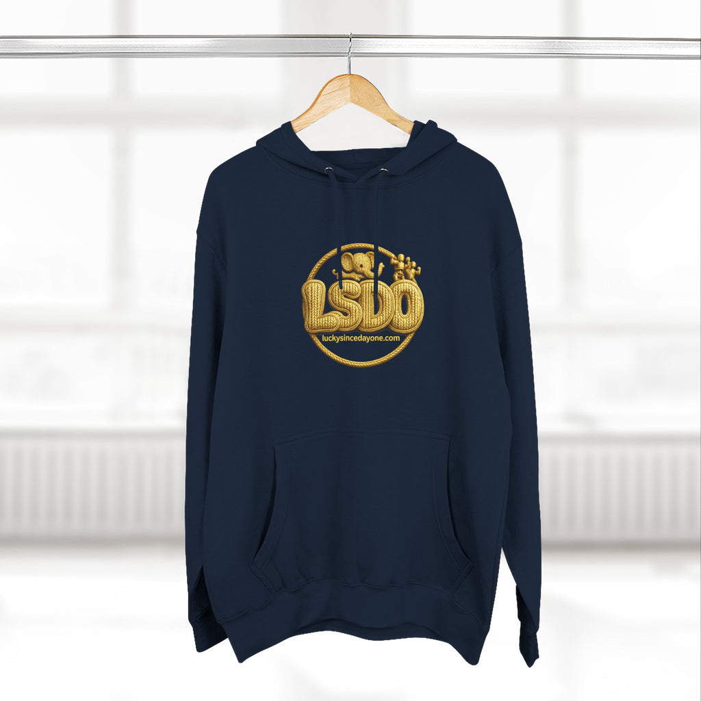 LSDO Hoodie — Gold Knit Crew