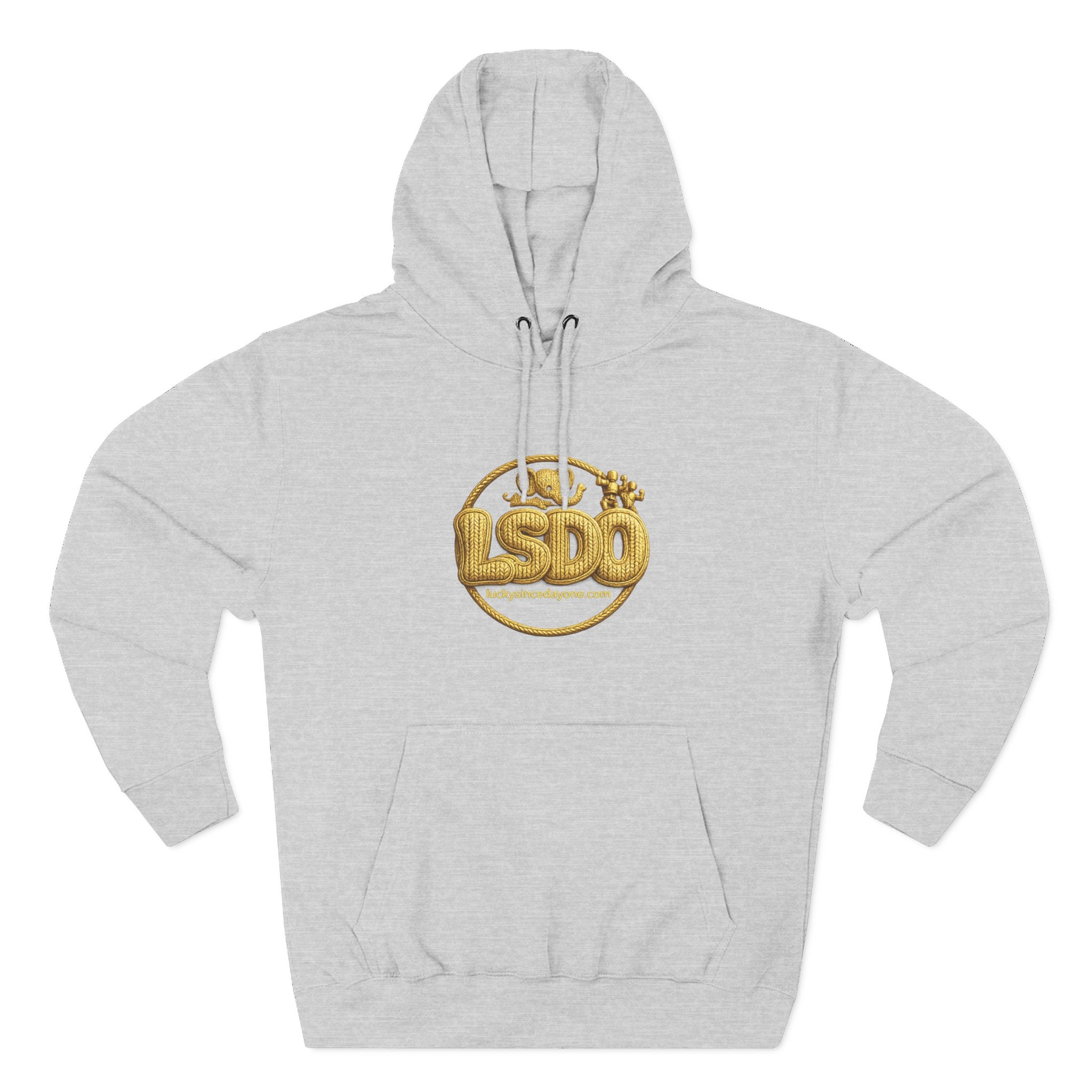 LSDO Hoodie — Gold Knit Crew