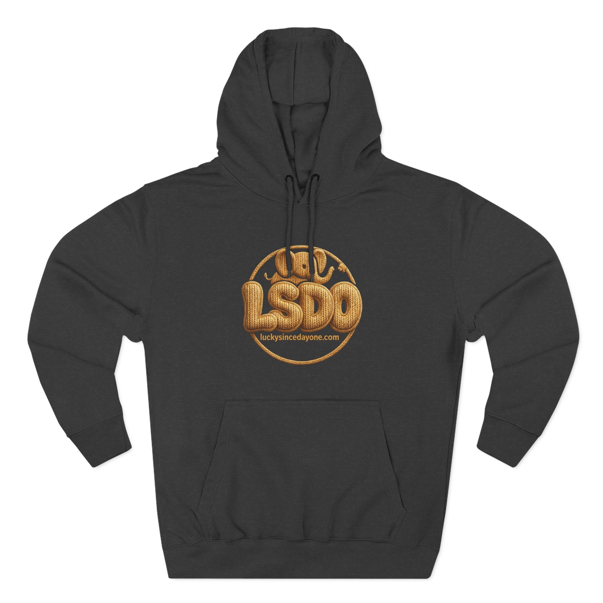 LSDO Hoodie — Gold Knit