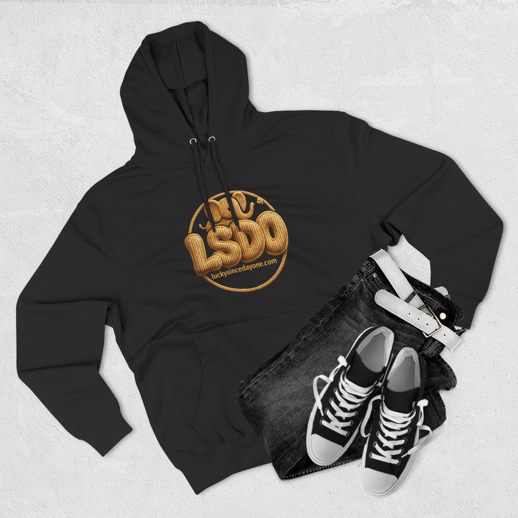 LSDO Hoodie — Gold Knit