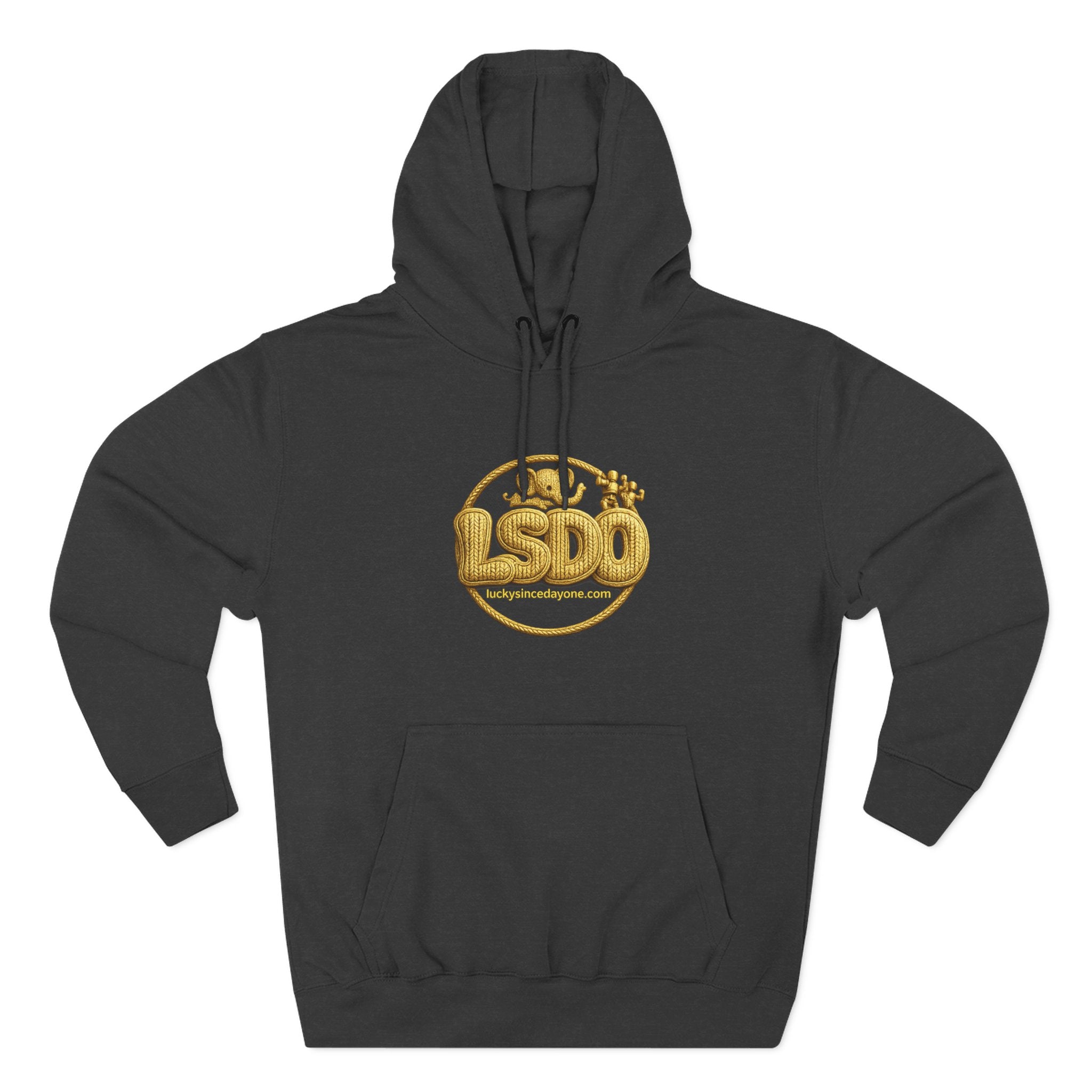 LSDO Hoodie — Gold Knit Crew