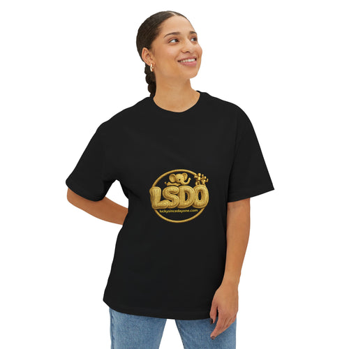 LSDO Tee — Gold Knit Crew