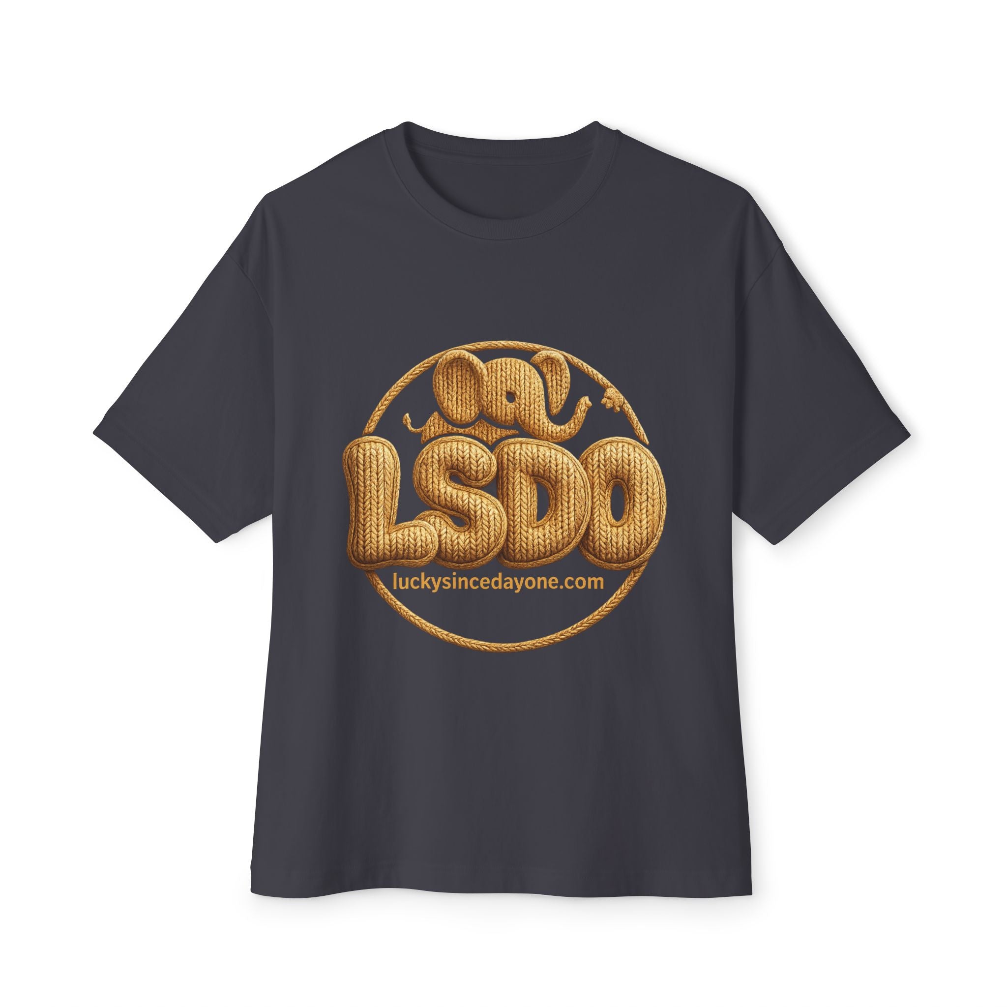 LSDO Tee — Gold Knit
