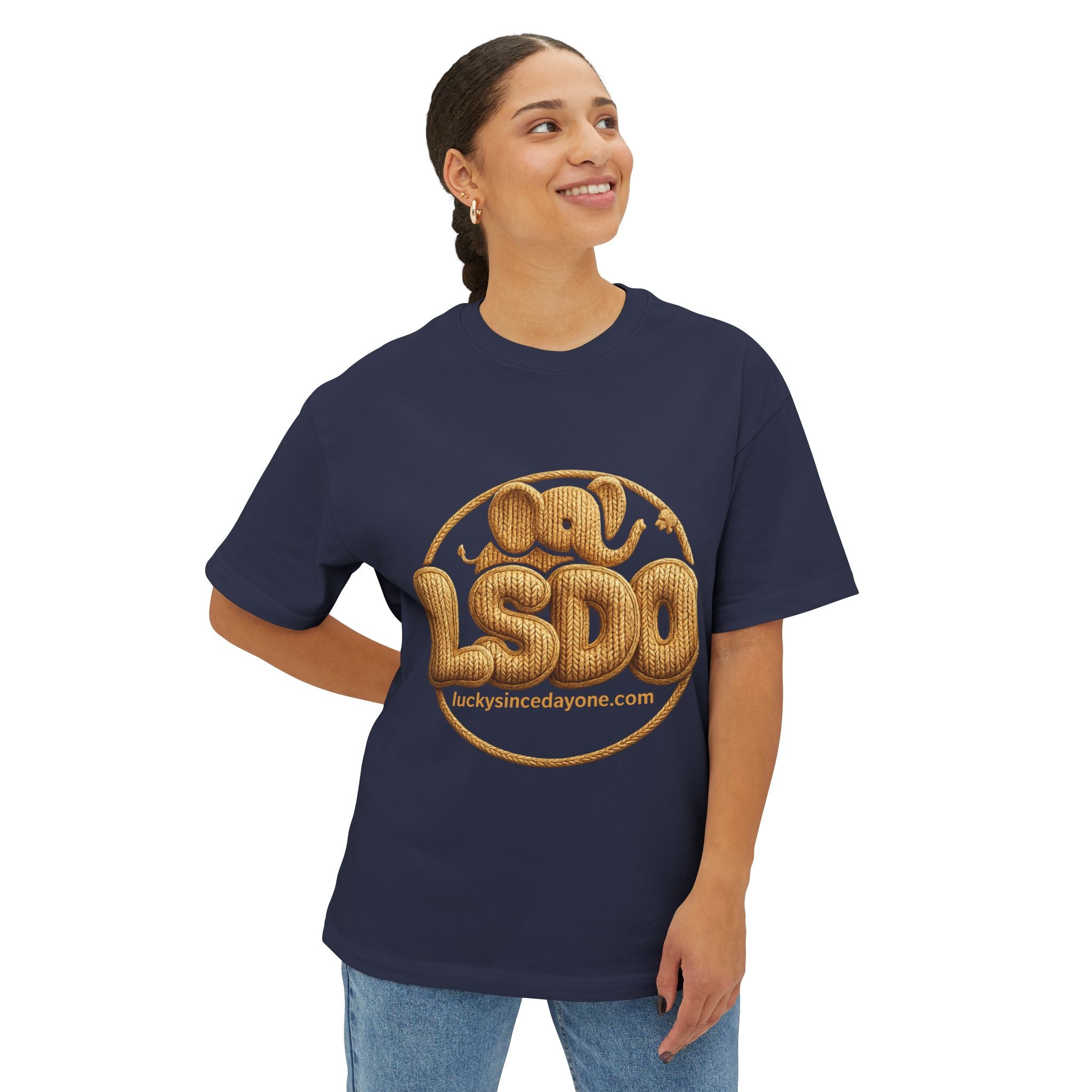 LSDO Tee — Gold Knit