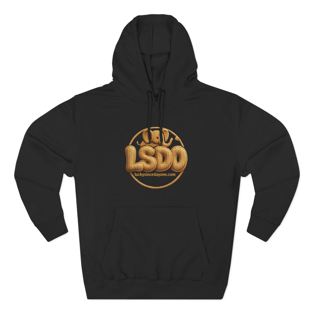 LSDO Hoodie — Gold Knit