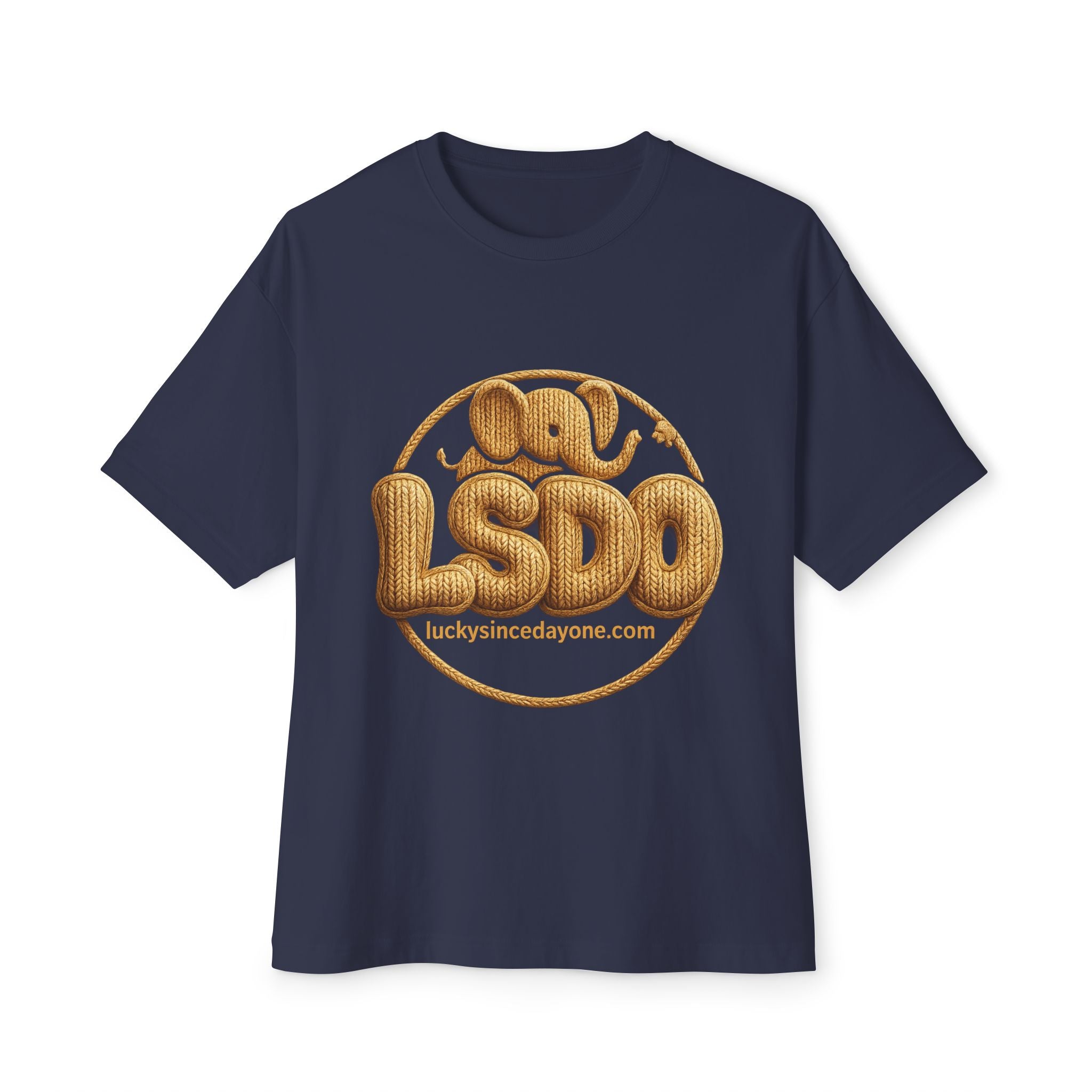 LSDO Tee — Gold Knit