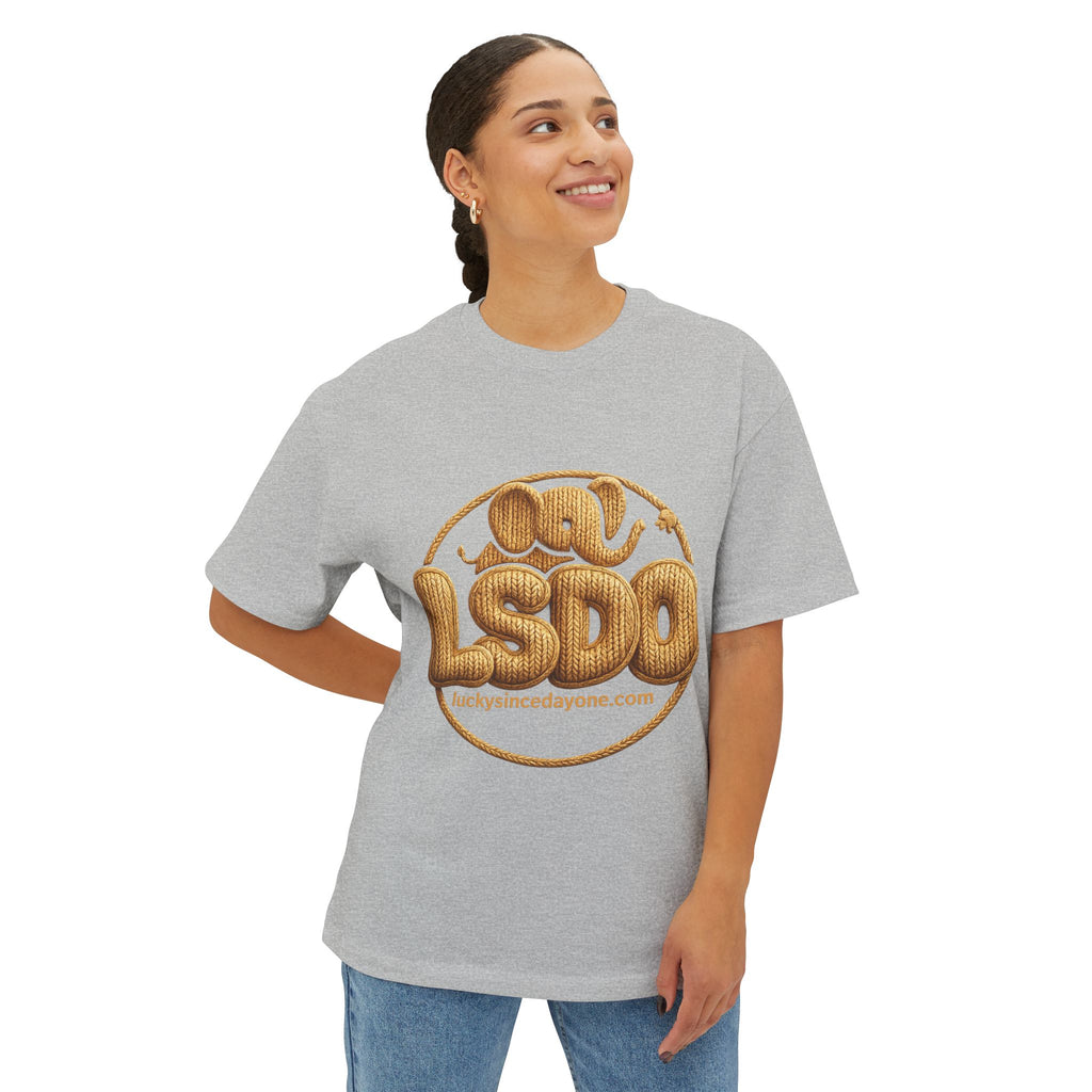 LSDO Tee — Gold Knit