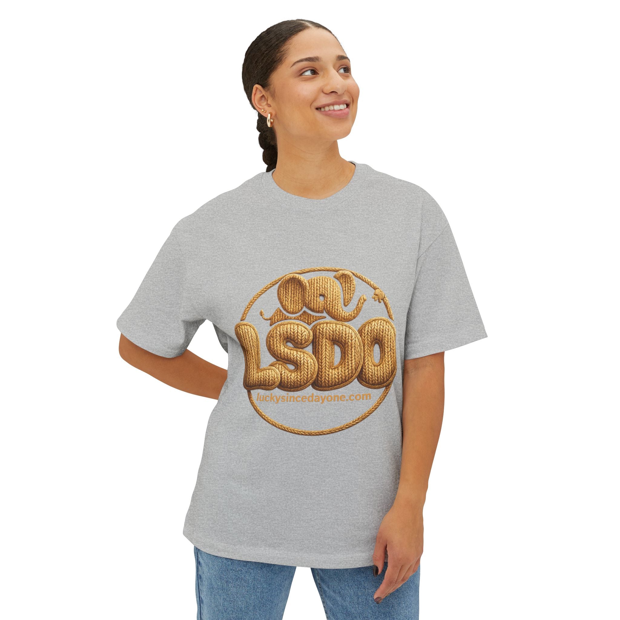 LSDO Tee — Gold Knit