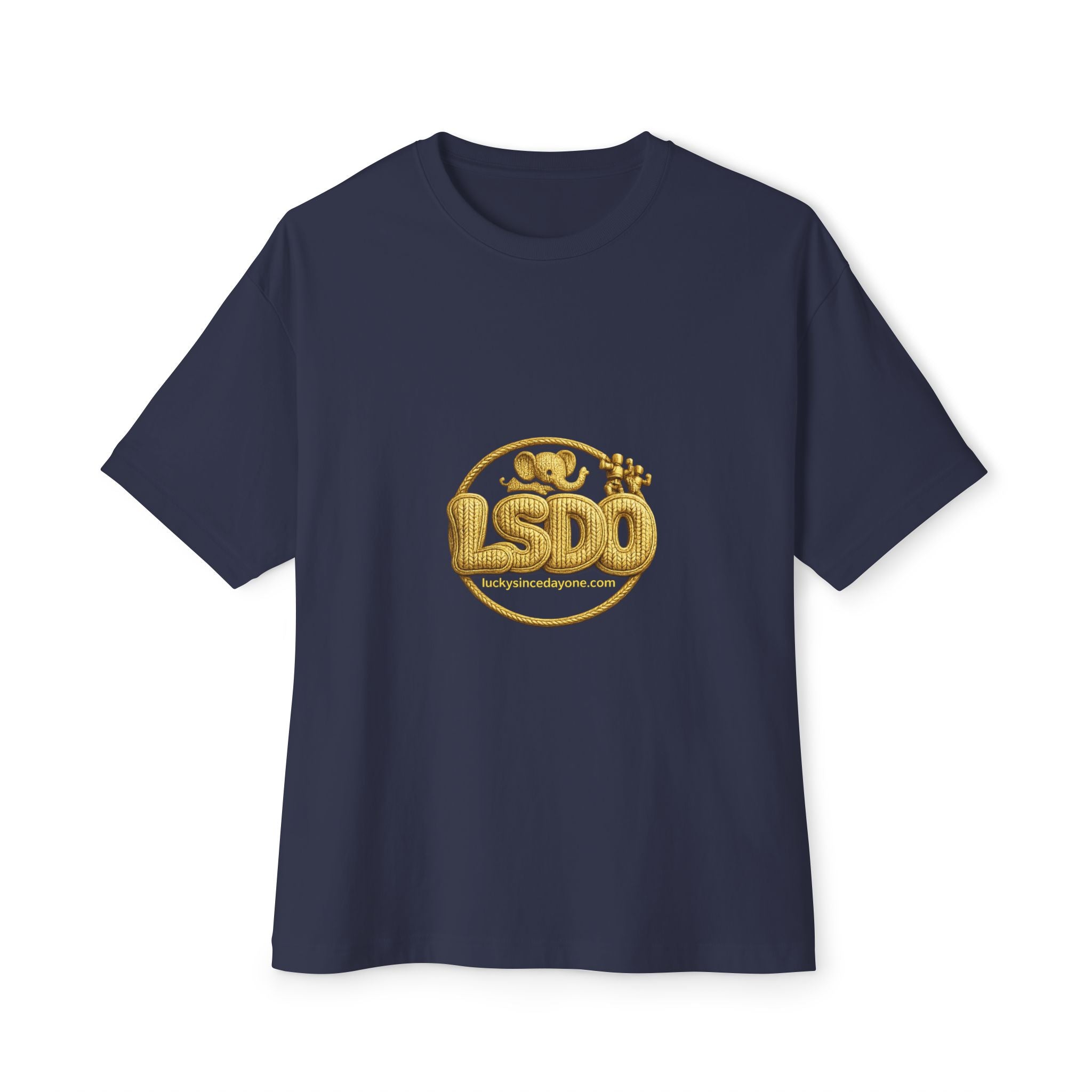 LSDO Tee — Gold Knit Crew