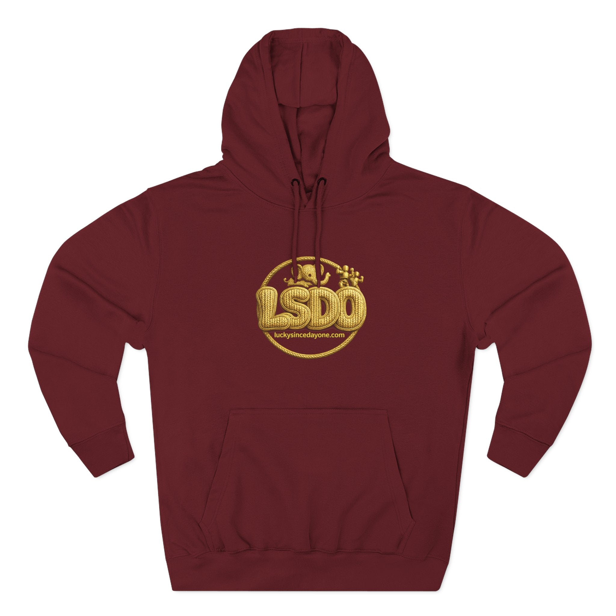 LSDO Hoodie — Gold Knit Crew
