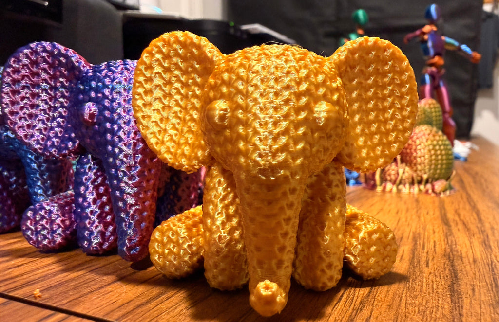 The Gold Elephant 100% alternate angle